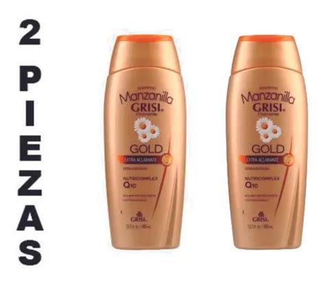 Shampoo Manzanilla Grisi Gold Extra Aclarante 400 Ml 2 Meses sin interés