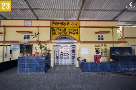 Siliguri Town Railway Station, West Bengal, India