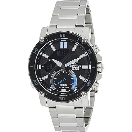 Buy Casio Edifice Analog Digital Black Dial Men S Watch Ecb Cl Adf