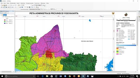 Cara Membuat Peta Pulau Indonesia Dengan Aplikasi Arcmap Youtube