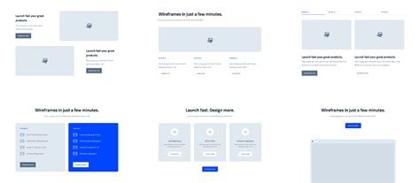 Framer Wireframe Web UI Kit Features By PanoplyStore Figma