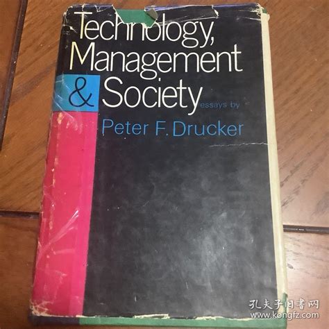 Technology Management And Societypeter Drucker孔夫子旧书网