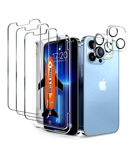 Egv 32 Pack 3 Pack Screen Protector For Iphone 13 Pro Max 67 Inch With 2 Pack Tempered Glass