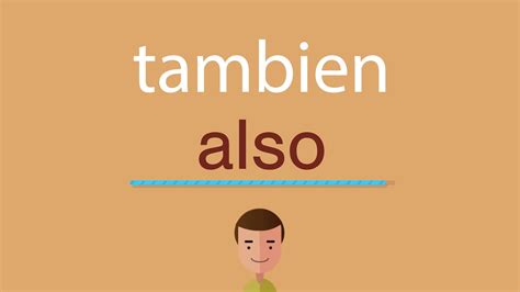 Cómo Se Dice Tambien En Inglés Youtube