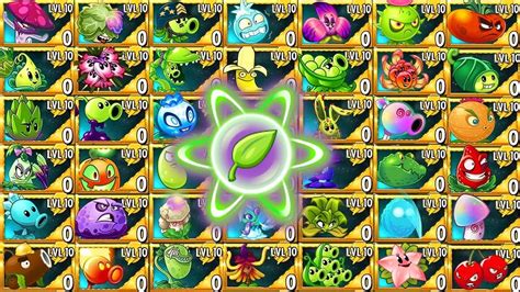 PvZ 2 Challenge All Plants Max Level POWER UP Vs Gargantuar Zombie