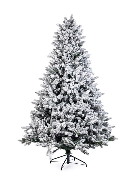 Sapin De No L Enneig Fr Jus En Pe Effet Real Touch Pvc Flock