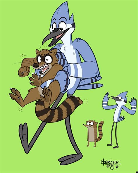 Mordecai And Rigby Drawings