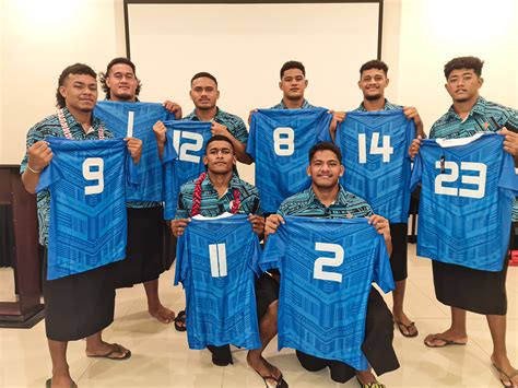 Junior Manu Samoa team for the Oceania Rugby U20 Trophy 2022 - Round 1 ...