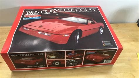 Monogram 85 Corvette 1/8 Model Kit | Live and Online Auctions on HiBid.com