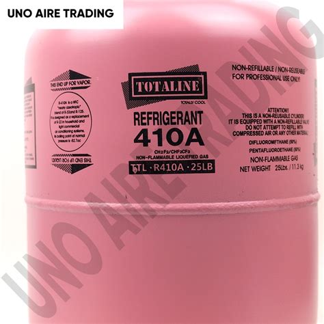 R410A Freon Refrigerant Tank TOTALINE AKASHI GAZ TRANSAIR 11 3kg