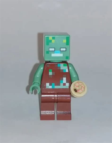 Lego Minecraft Ertrunkener Zombie Figur Minifig Drowned