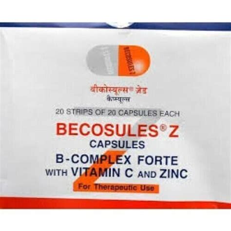 100 Becosules Capsules Bicosule Vitamin B Complex With Vitamin C Fast Shipping Ebay