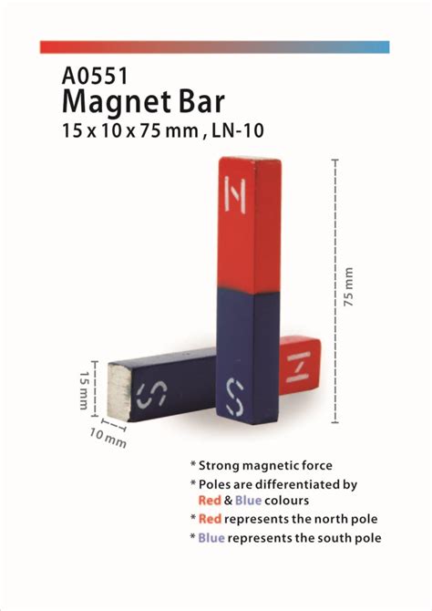 Magnet Bar Alnico Prosaintis