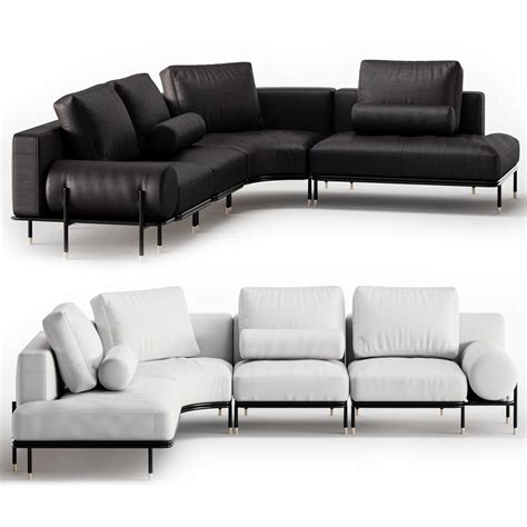 Selva Sofa By Natuzzi D Model For Vray Corona