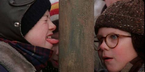 Why A Christmas Story's Flagpole Scene Needed To Be Reshot