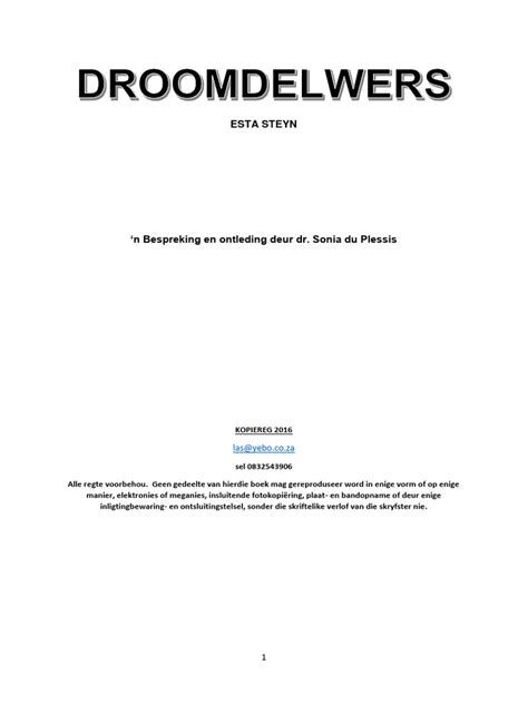 Droomdelwers Studiegids Pdf