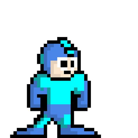 Megaman Pixel Art