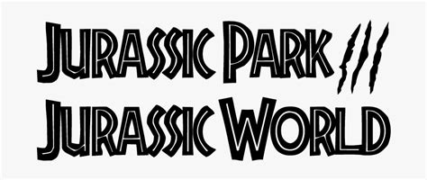 Jurassic Park Logo Font