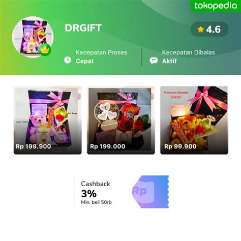 Toko DRGIFT Online Produk Lengkap Harga Terbaik Tokopedia