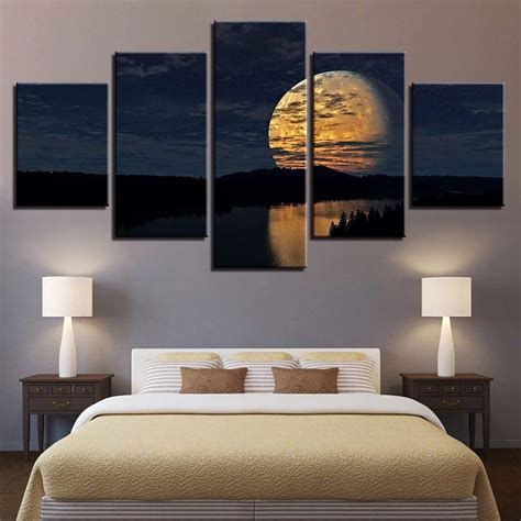 Natural 1 – Nature 5 Panel Canvas Art Wall Decor – Canvas Storm