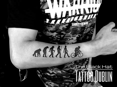 Full Black Timeline Men Evolution Tattoo Tattoo Dublin Tattoo