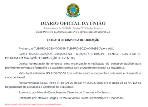 Concurso Telebras Cebraspe é contratado Edital se aproxima