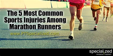 The 5 Most Common Sports Injuries Among Marathon Runners