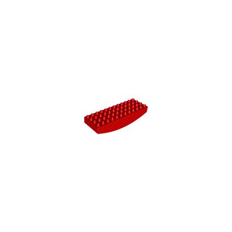 LEGO Red Duplo Brick 4 X 12 X 2 Inverted Bow 39927 Comes In Brick