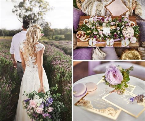 Inspire Me Boho Lavender Fields Styled Shoot Weddingplanner Co Uk