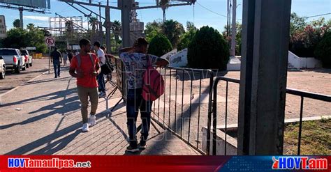 Hoy Tamaulipas Migrantes En Tamaulipas Ponen Barreras En Puente Nuevo