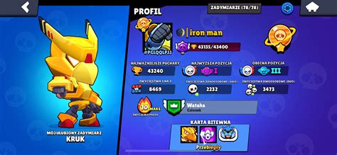 Konto Brawl Stars K Skiny Gemy Wysokie Rangi Gda Sk Kup Teraz