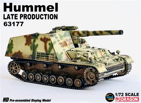 Wwii German Army Sd Kfz Hummel Late Production Color Camouflage