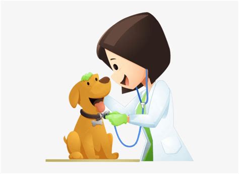 A Veterinary Veterinarian Cartoon Png Png Image Transparent Png