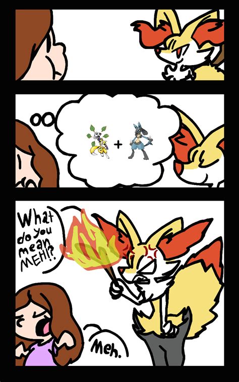 Pokemon X And Y Reacttion Braixen By Takeashley On Deviantart