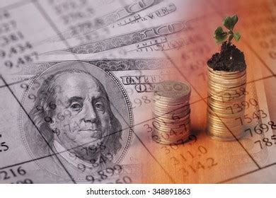 Finance Background Money Finance Concept Stock Photo 348891863 ...