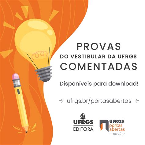 Editora Da Ufrgs Disponibiliza Provas Comentadas Do Vestibular De