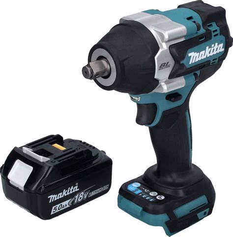 Makita DTW 700 T1 Clé à choc sans fil 18 V 700 Nm 1 2 XPT Brushless