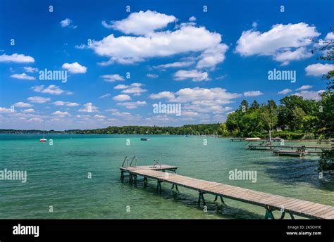 Germany Bavaria Starnberg County Wörthsee Southeast Shore At