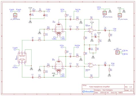 6J1 EF95 Hybrid Tube Preamp Headphone Teardown And Schematic DiyAudio