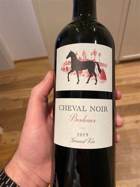 2019 Cheval Noir St Émilion France Bordeaux Libournais St Émilion