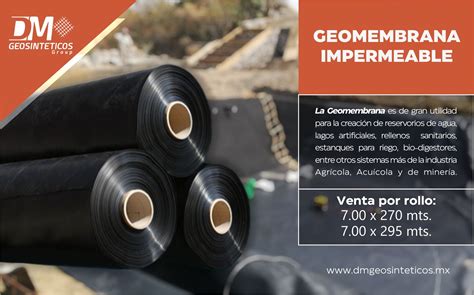 Geomembrana Impermeable Para Proyectos De Ingenier A Civil De Venta