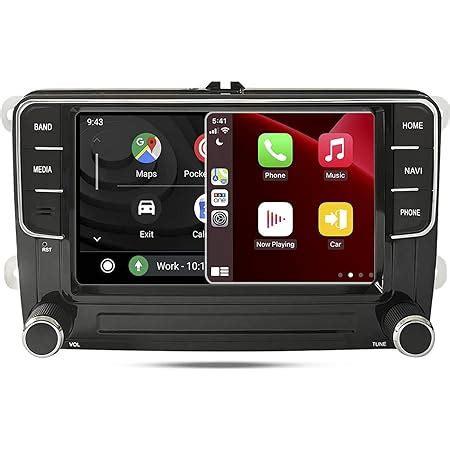 SCUMAXCON 7 Coche Radio Estereo Carplay Android Auto Android 11 2