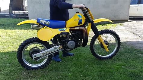 Suzuki Rm 500 1983 Sound YouTube