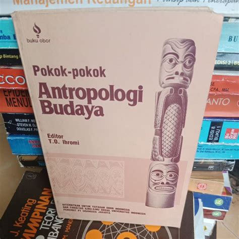 Jual Pokok Pokok Antropologi Budaya By T O Ih Roni Shopee Indonesia