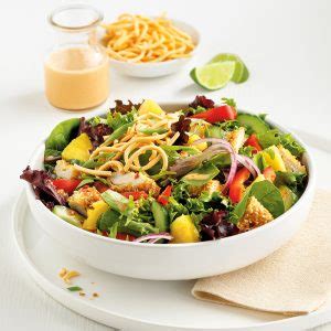 Salade de poulet thaïe Les recettes de Caty