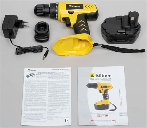 Обзор дрели-шуроповерта Kolner KCD 12M