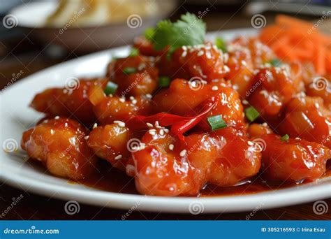 Chinese National Dish Pork in Sweet and Sour Sauce Stock Image - Image of culture, traditional ...