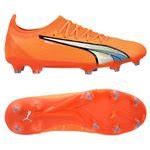 PUMA Ultra Ultimate FG AG Supercharge Orange Weiß Blau