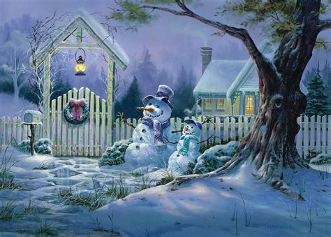 Season S Greeters Painting By Michael Humphries Fine Art America