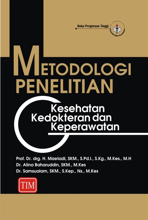 Metodologi Penelitian Kesehatan Kedokteran And Keperawatan Trans